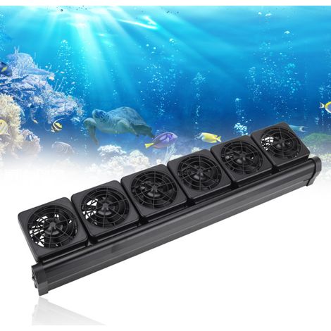 Ventilador para acuario, enfriador, sistema de refrigeración para acuarios de agua dulce y salada, control de temperatura, refrigeración