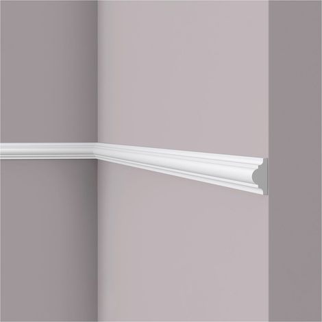 NMC WL1-box WALLSTYL Noel Marquet 1 caja 49 piezas Moldura para pared diseño atemporal clásico blanco 98 m