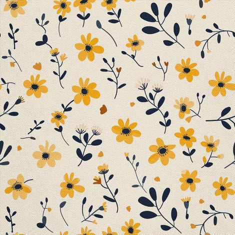 Telas decorativas Oxford para exteriores - Motivo Flores I DX5441 (1/5)