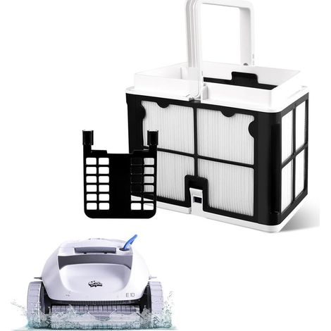 Zoternen – Panier filtrant ultra-fin pour robot nettoyeur de piscine Dolphin – Filtration supérieure – Compatible S50 S100 Active 10 15 T15 T25 Proteus DX3 (1/5)