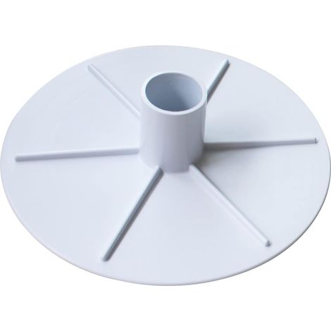 Couvercle Aspiration Skimmer Hors Sol Skim vac Adaptateur Plateau Plaque aspirateur Skimmer Exterieur Beton Spa (1/4)