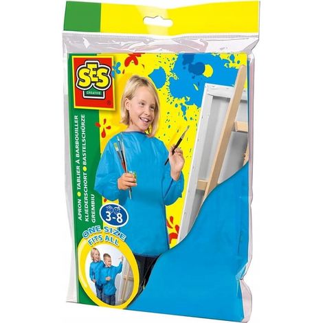 Delantal protector para pintar. 3-8 años SES (1/5)