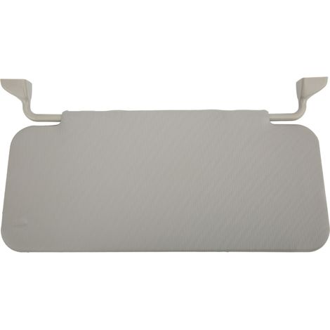 GARRYFIZH Pare-soleil pour véhicules de chantier, intérieur en plastique ABS gris, résistant aux UV, pour engins de construction et voitures