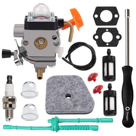 FS90R C1Q-S174 Vergaser für Stihl FS87, FS90, FS100, FS110R, KM90, KM90R, KM110R, KM130R, HT100, HT101 mit Tuning-Kit