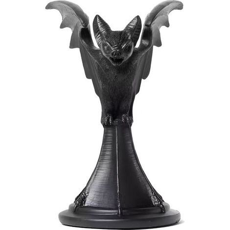 Bougeoir chauve souris, Statue de jardin, décoration en résine, décoration de maison (1/3)