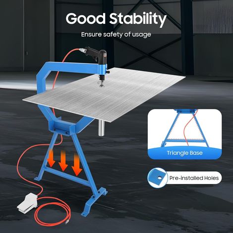 Marteau pneumatique Planishing Marteau à planifier, pour façonner des tôles, étirement en aluminium, cuivre, laiton pour augmenter l'efficacité (1/5)