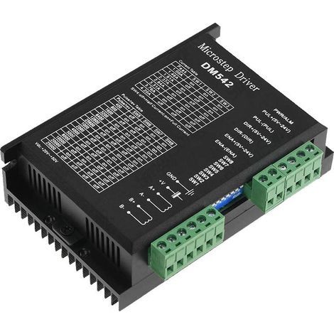 dm542 numérique 2 phases 18-48 VDC max. Contrleur de pilote de moteur pas à pas 4.2A pour imprimante 3D (1/5)