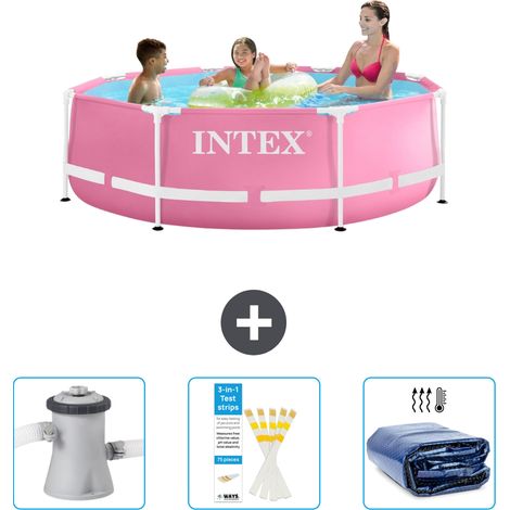 Intex Piscina con estructura Redonda - 244x76 cm - 6-piezas  SCB74 (1/5)