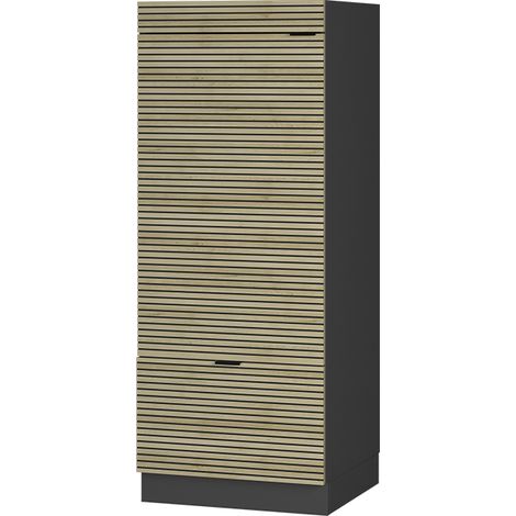 Mikrowellenschrank Fame-Line, Eiche Paneel, 60 cm, Vicco