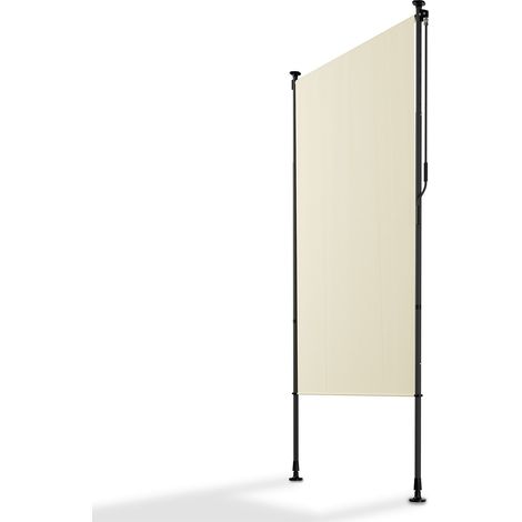 Tenda verticale Barbados 120 x 310 cm Beige Regolabile in altezza, idrorepellente per la privacy e la protezione dal sole (1/2)