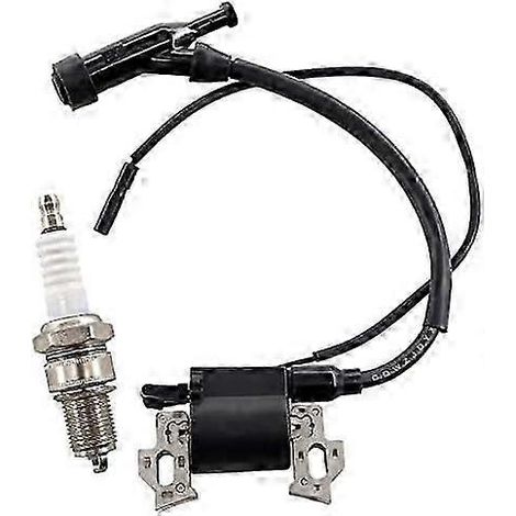 Bobine d'allumage avec bougie pour plaque vibrante Scheppach HP 800S/34202 Pièce de rechange n° 3904604060 (1/4)