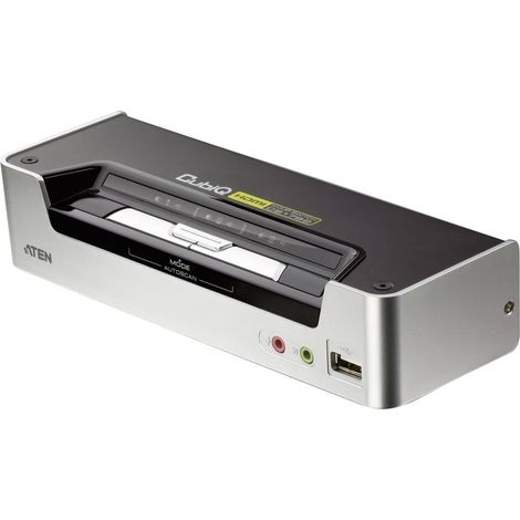 Aten CS1792 - Commutateur KVM HDMI USB à 2 ports avec audio et concentrateur USB 2.0 (1/4)