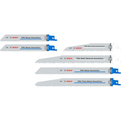 PRO Demolition Säbelsägeblatt Set, 6-tlg. (1/5)