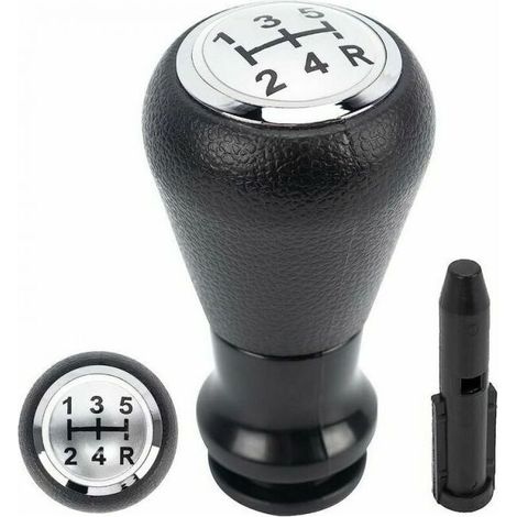 1pc 5 Vitesses Pommeau de Levier de Vitesse CITROEN C1 C3 C4 PEUGEOT 106 107 205 206 207 306 307 308 309 405 406 407 508 605 607 (1/4)