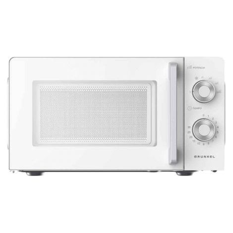 Microondas Grunkel MW-20MG/ 700W/ Capacidad 20L/ Blanco (1/2)