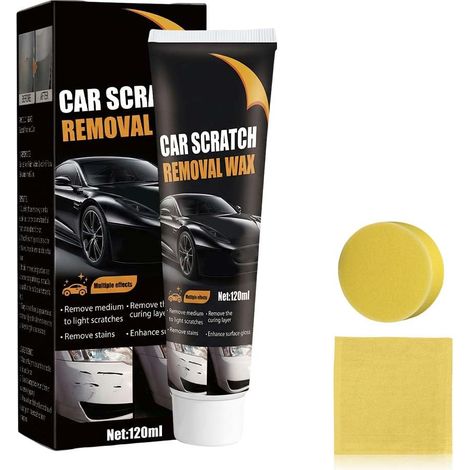 Neptune – Efface-rayure voiture – Crème de réparation pour rayures profondes – Finition ultra-brillante – Protection peinture – Facile à utiliser