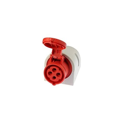 PRISE FIXE 16A 4P 400V ROUGE IP44 114-6 MASK5907711100256 PCE