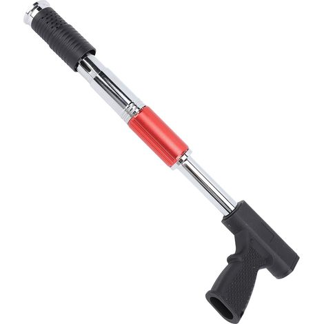 Pointeuse à béton manuelle compacte en acier anti-bruit - kit fixation mur pour murs béton domestique menuiserie (1/5)