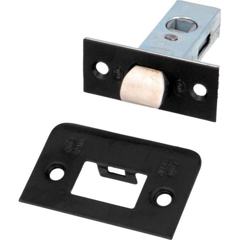 Picaporte Acero Negro Amig modelo 6