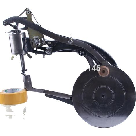 Máquina de coser calzado, funcionamiento manual, construcción metálica duradera, SL-26 (1/2)