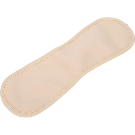 Pochette d'Huile de Ricin pour Thyroïde - Coton Bio Réutilisable, Attaches Douces et Ajustables, Sans Désordre (1/5)