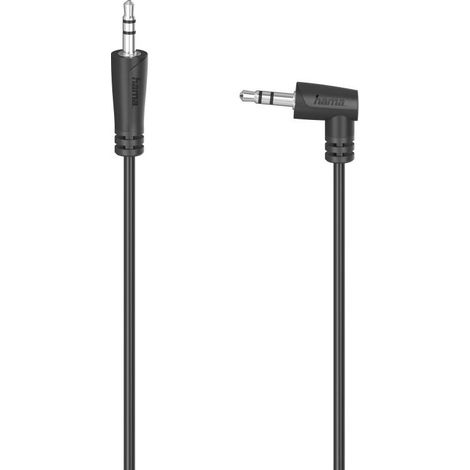 Hama 00200723 cable de audio 1,5 m 3,5mm Negro