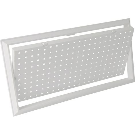 Nicoll – Trappe de visite baignoire rectangle 495x245mm – Trappe basculante à carreler – Invisible et facile à sceller – Pour 3 carreaux de 200x150