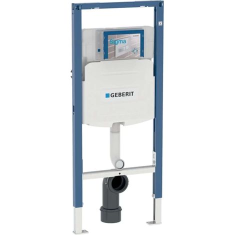 Geberit Elemento Geberit Duofix per WC a pavimento per bambini e neonati, 112 cm, con cassetta di risciacquo ad incasso Sigma 12 cm, 111.915.00.5 (1/2)