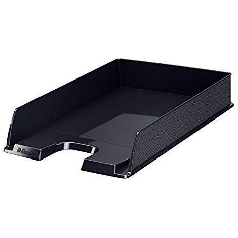 Esselte bandejas portadocumentos europost opacas formato vertical negro vivida