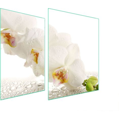 PLACA PROTECTORA DE VIDRIO PARA ESTUFA 70x52 ORQUÍDEA (1/5)
