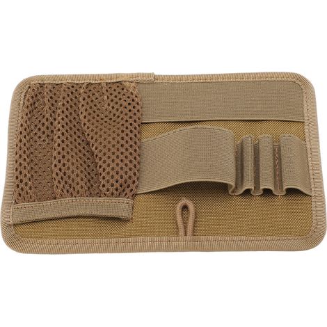 Sac banane EDC (Outils de plein air) en tissu Oxford, pochette pour outils EDC, pochette médicale, pochette porte-téléphone, sac de chasse kaki (1/5)