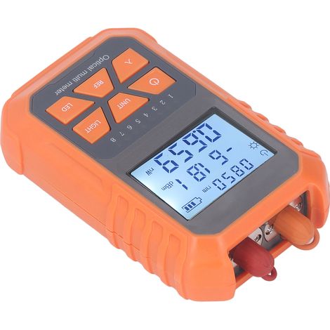 Localisateur visuel de défauts de 5 km, wattmètre optique portable, testeur de câbles à fibre optique VFL -70-6 dBm (1/5)