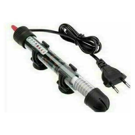 Chauffage pour aquarium- Tige Chauffante Aquarium Submersible, Reglage De La Temperature, 220-240V 25W-