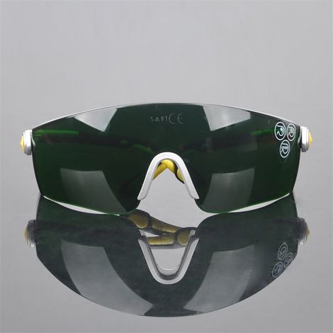 Lunettes de soudage anti-buée, anti-rayures, résistantes aux chocs, Protection UV rouge, jambes réglables, lunettes de soudeur (1/5)