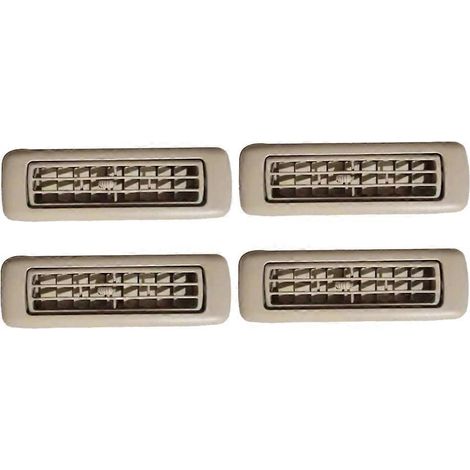 4 buses de grille d'aération arrière de toit beige 62985-60010-A0 pour Prado GX470 02-09 06298560010 (1/5)