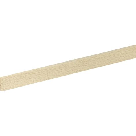 FN Neuhofer Flachleiste 95 cm 16 x 3 mm Buche Leisten (1/2)