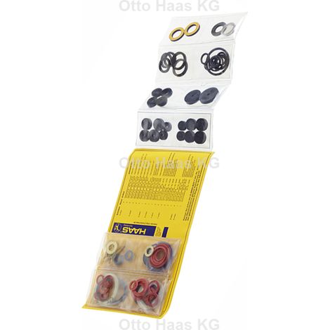 HAAS Dichtungs-Sortiment 7300 71 Stück, Sanitär, Dichtung