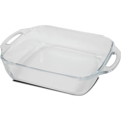 Plat à four, plat à tarte, moule de cuisson, capacité 2.5 L - Longueur 29 x Profondeur 23.9 x Hauteur 6.5 cm -JUANIO