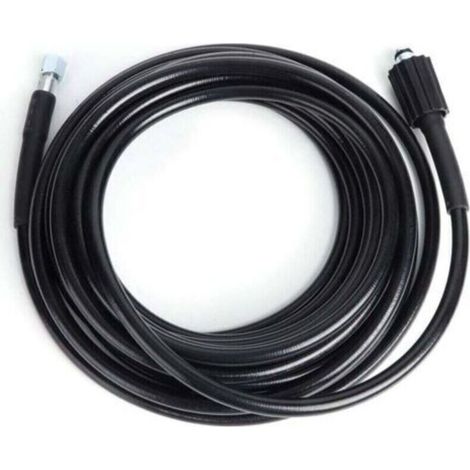 Pressure Washer Hose, M14xM22 Thread Cleaning Hose 10m, Industrial Garage for Car Cleaning Company, (1/4)