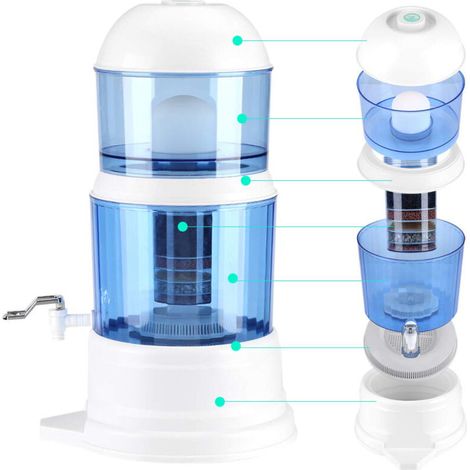 16-Liter-Keramik- und Aktivkohlefilter-Filtrations- und Verteilungssystem