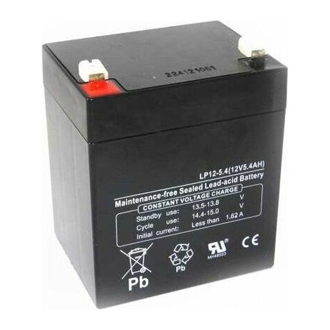 DJW1254 Solar- und Windkraftakku – 12 V 100 Ah – Langlebige Leistung für Gartengeräte – Kompatibel mit BEAL, CASTELGARDEN, FLYMO (1/2)