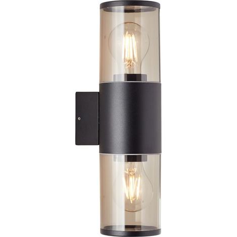 Brilliant LED Außen-Wandleuchte Sergioro E27 20 W Up- & Downlight Wandleuchten (1/4)