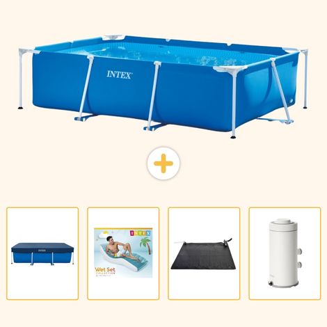 Intex Piscine Tubulaire Rectangulaire - 300x200x75 cm - 5-pièces S70 (1/5)