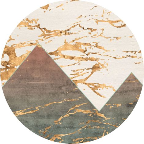 Komar Precious Peaks 125 x 125 cm, Stickers pour les murs D1-054 (1/3)