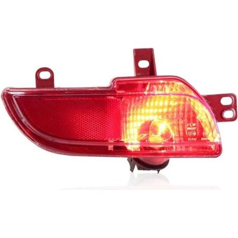Feu antibrouillard arrière droit , feu antibrouillard arrière droit de pare-chocs 6351HA, remplacement résistant aux hautes températures pour Peugeot 206+ 2009-2012 (1/4)