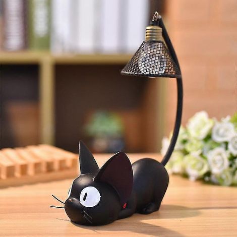 Veilleuse chaton LED en résine, veilleuse chat, décoration de chambre, jouet pour enfants (1/4)
