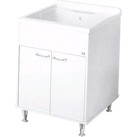 LAVATOIO Pilozzo in RESINA CON MOBILE 60X50x78H cm