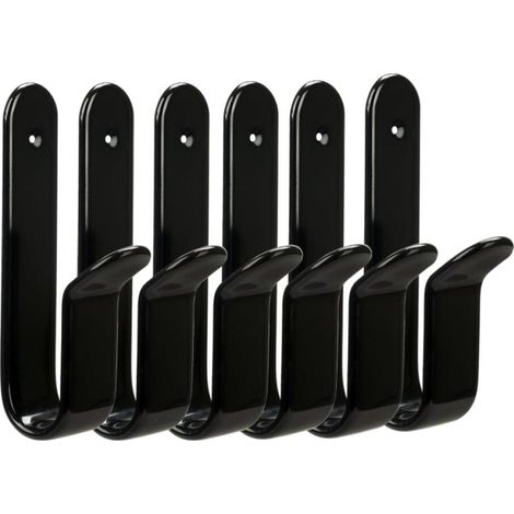 Lot de 6 clips de fixation murale horizontaux pour planche à neige, support mural pour planche à neige, pour chambre, garage (1/5)