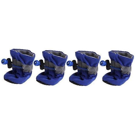 Bottes imperméables pour chien, protège-pattes antidérapantes, chaussures canines pour petit à grand chien.