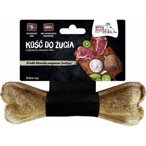 SYTA MICHA - Osso per cani con kiwi e cocco, 70 g, senza zucchero